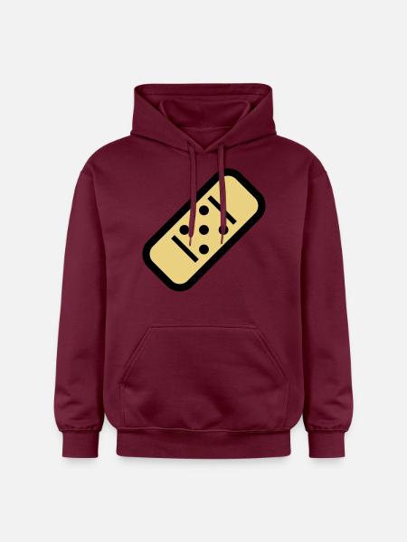Comic Pflaster - Gildan Unisex Softstyle® Midweight Hoodie - Maroon