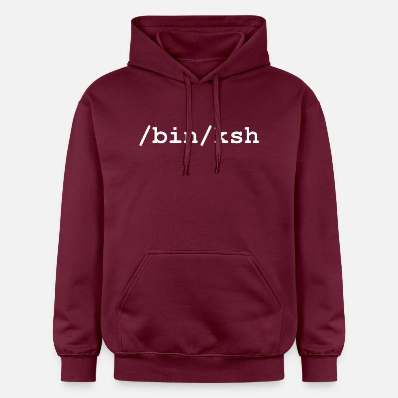 KornShell - /bin/ksh - Sweat à capuche Softstyle® Gildan Unisexe - maroon