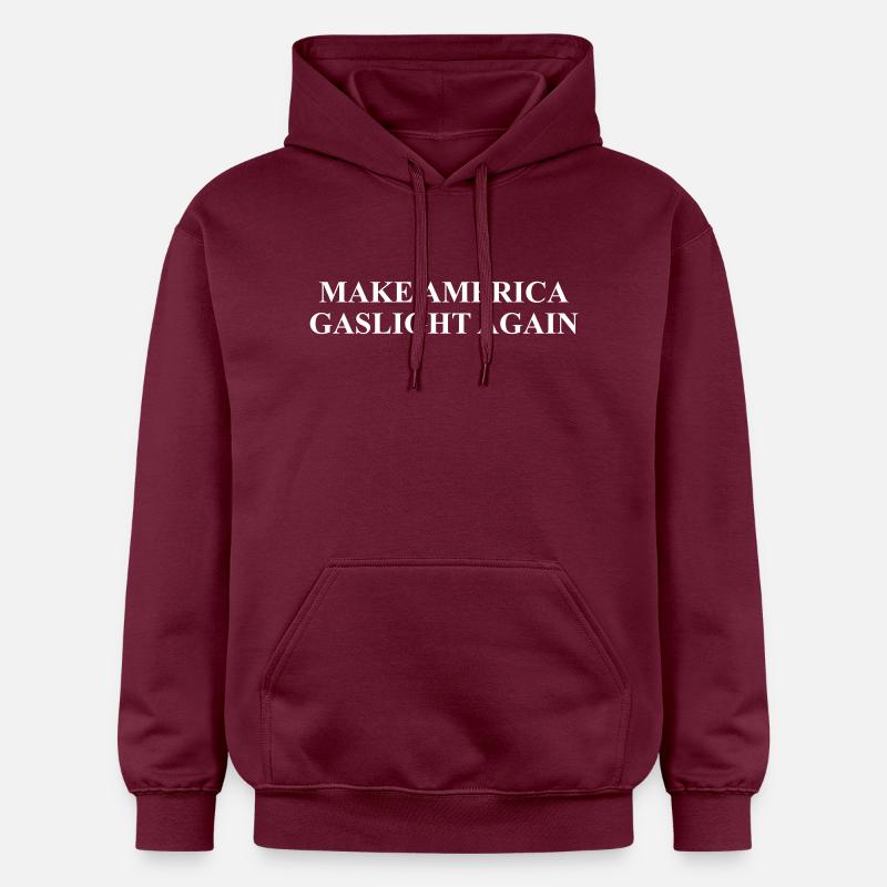 Make America Gaslight Again - Sweat à capuche Softstyle® Gildan Unisexe - maroon