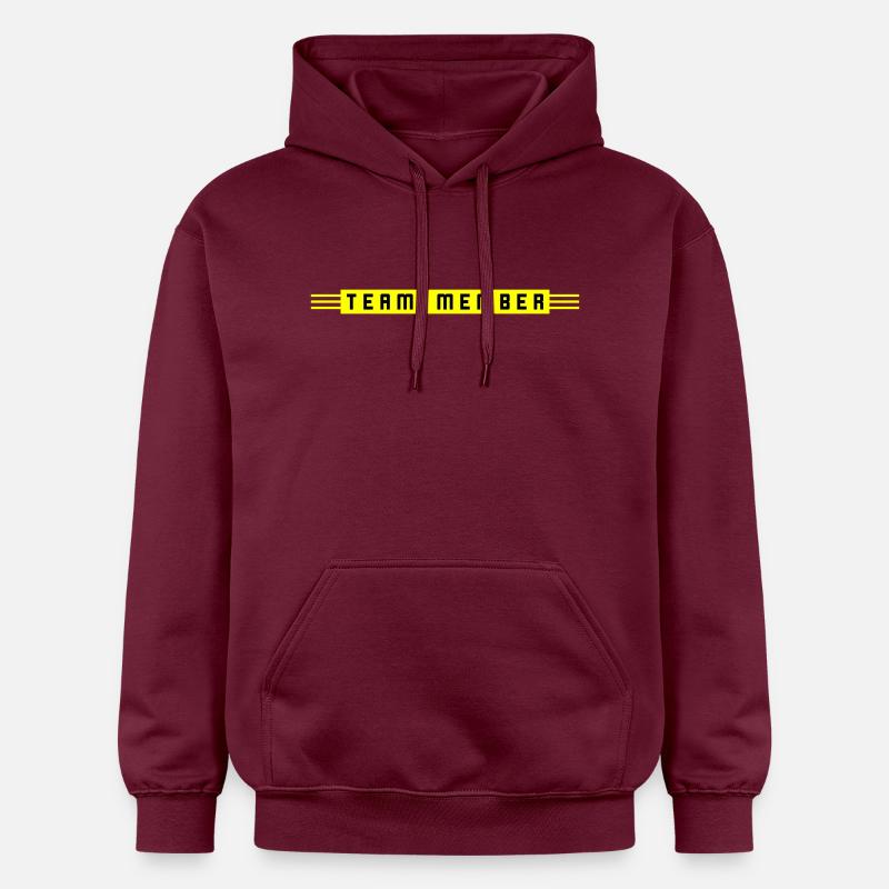 Équipier - Sweat à capuche Softstyle® Gildan Unisexe - maroon