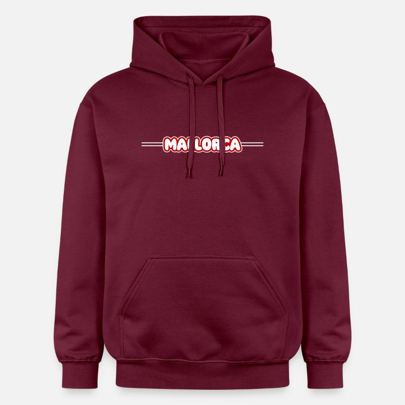 Vacances à Majorque - Sweat à capuche Softstyle® Gildan Unisexe - maroon