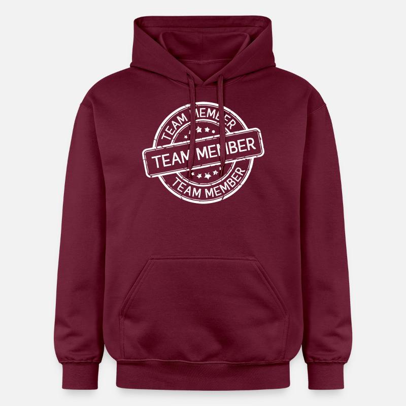 Équipier - Sweat à capuche Softstyle® Gildan Unisexe - maroon