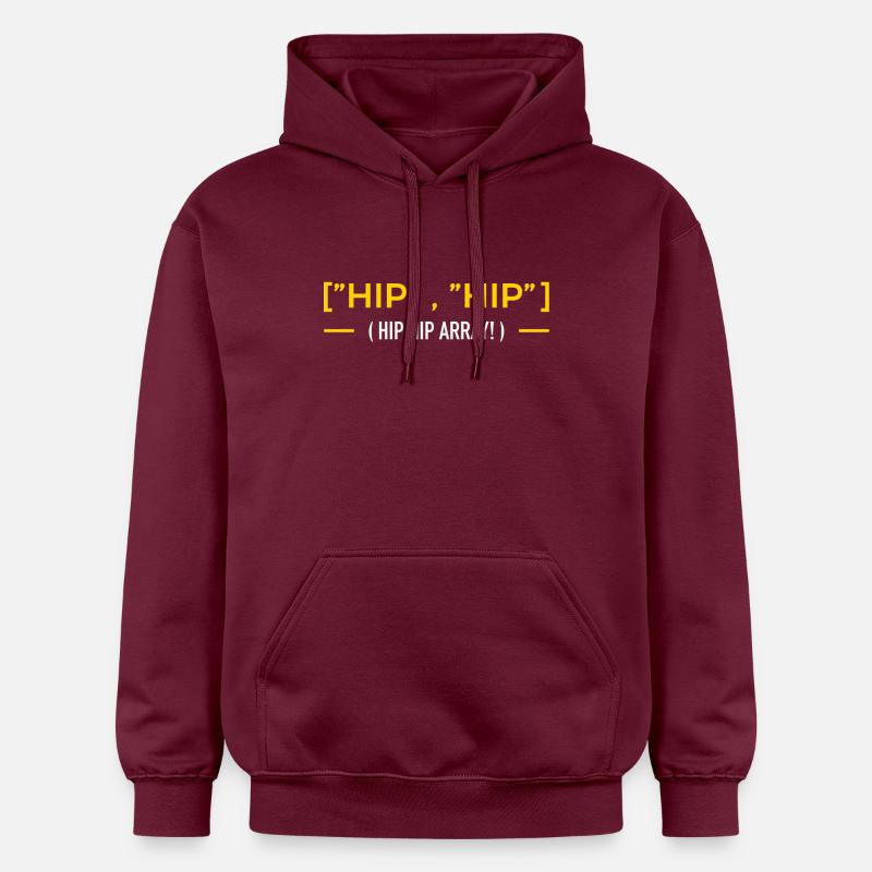 hip hip array - Sweat à capuche Softstyle® Gildan Unisexe - maroon