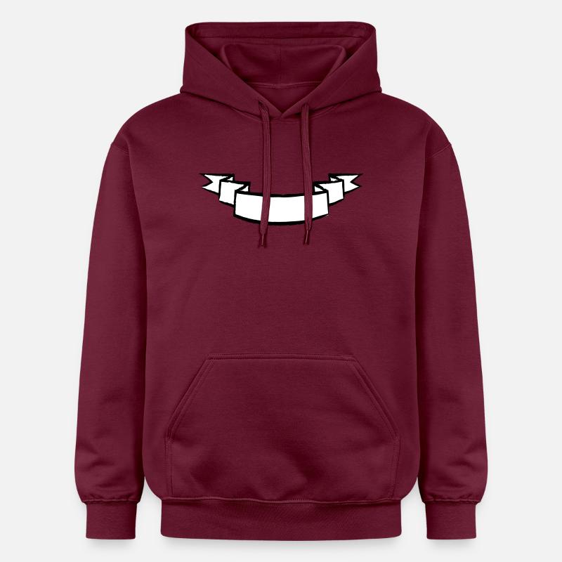 bannière pliée - Sweat à capuche Softstyle® Gildan Unisexe - maroon