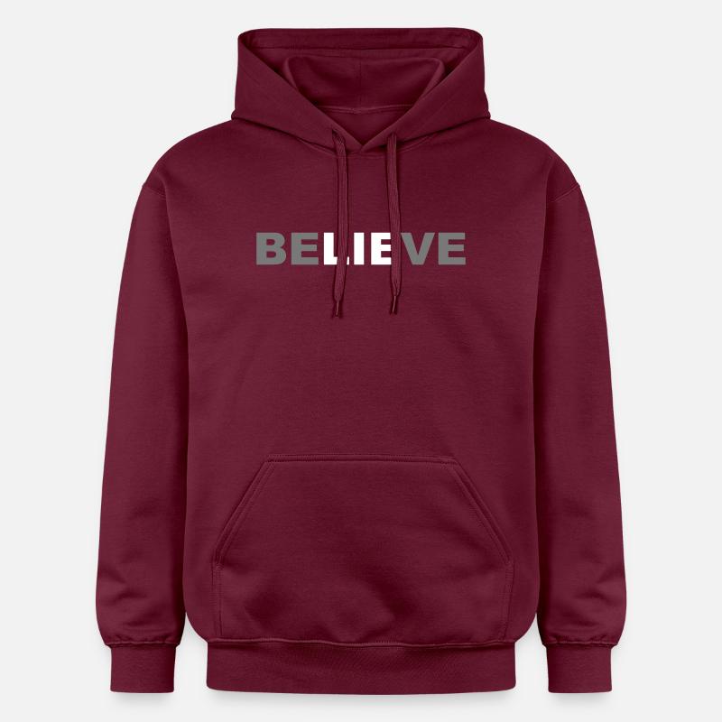 croire - Sweat à capuche Softstyle® Gildan Unisexe - maroon