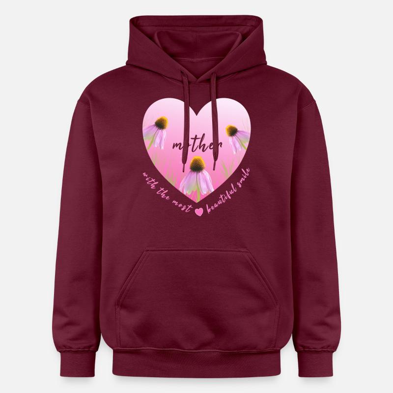 Mère - Sweat à capuche Softstyle® Gildan Unisexe - maroon