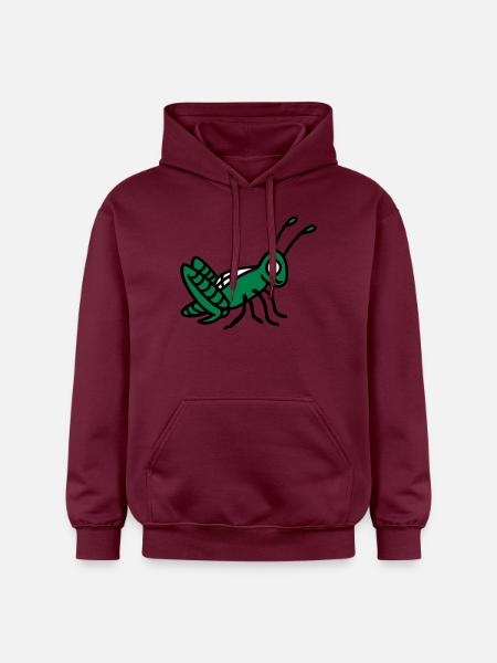 Grasshopper 3 - Gildan Unisex Softstyle® Midweight Hoodie - maroon