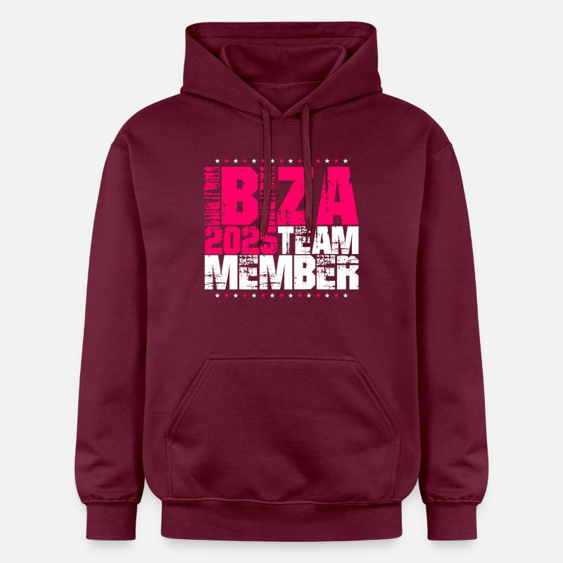L’équipe d’Ibiza 2025 - Sweat à capuche Softstyle® Gildan Unisexe - maroon