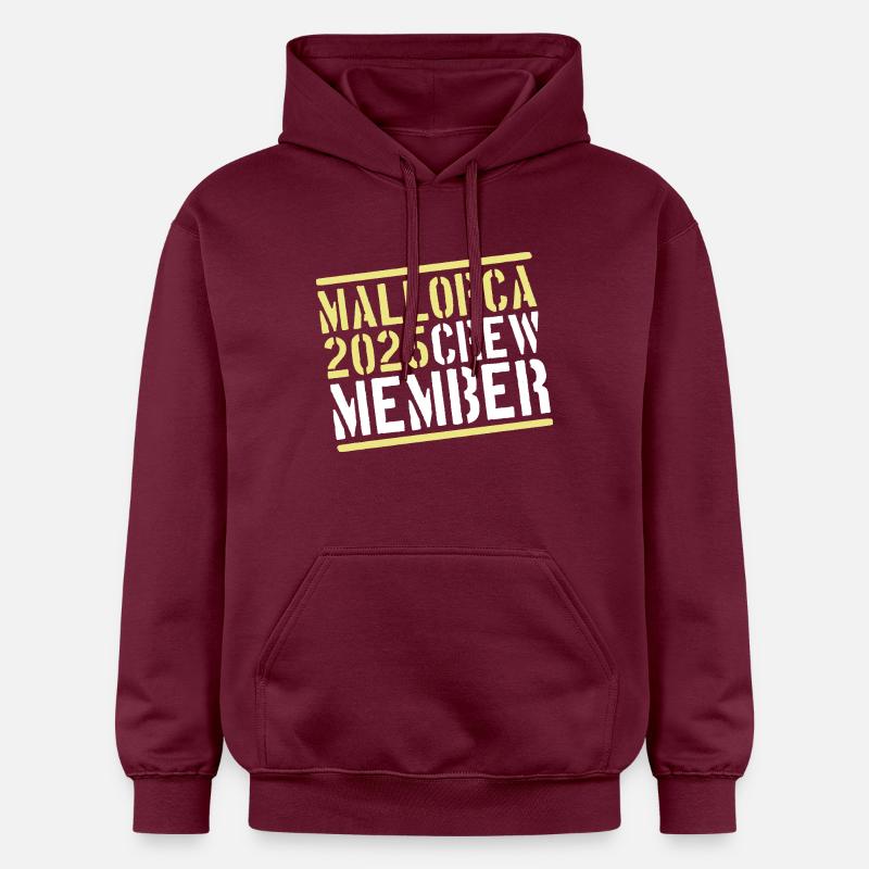 L’équipage de Majorque 2025 - Sweat à capuche Softstyle® Gildan Unisexe - maroon