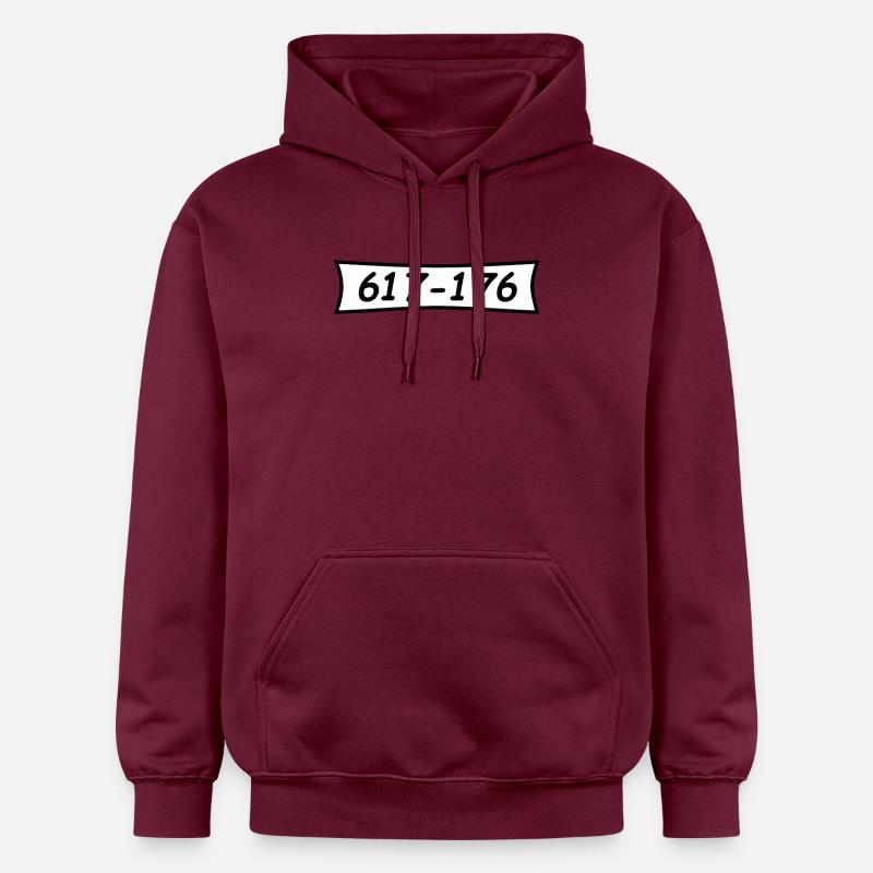 Panzerknacker numéro 617 176 - Sweat à capuche Softstyle® Gildan Unisexe - maroon
