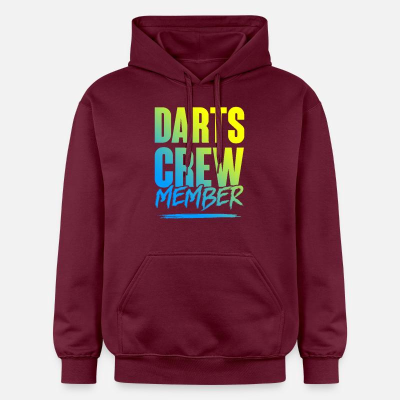 Équipe de fléchettes - Sweat à capuche Softstyle® Gildan Unisexe - maroon