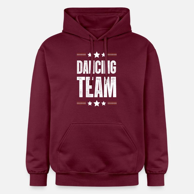 Équipe de danse - Sweat à capuche Softstyle® Gildan Unisexe - maroon
