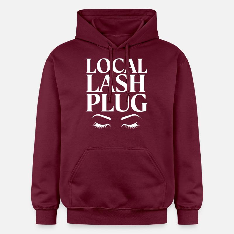 Des cils qui impressionnent - Sweat à capuche Softstyle® Gildan Unisexe - maroon
