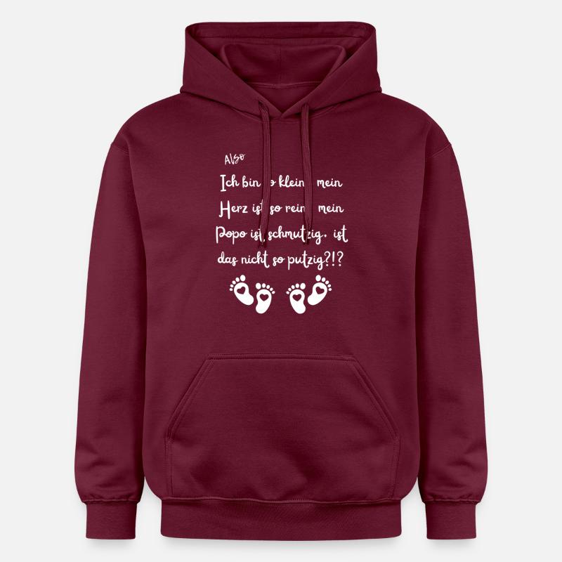 Ich bin so klein. - Gildan Unisex Softstyle® Midweight Hoodie - Maroon