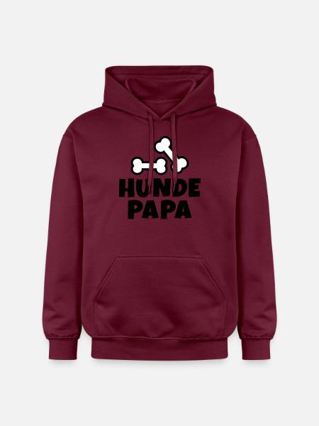 Hundepapa - Gildan Unisex Softstyle® Midweight Hoodie - Maroon