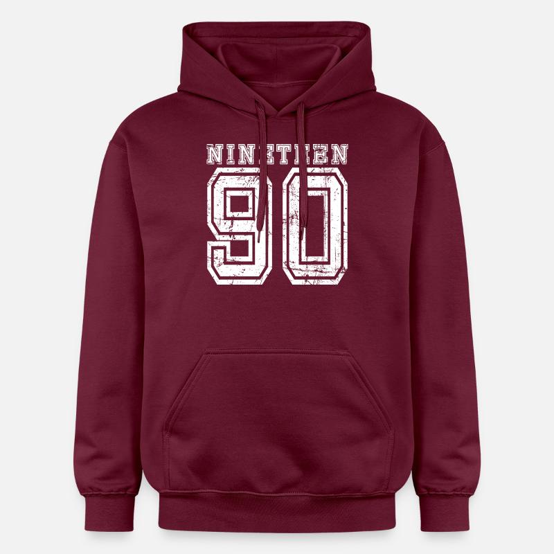 1990 NINETEEN - Sweat à capuche Softstyle® Gildan Unisexe - maroon