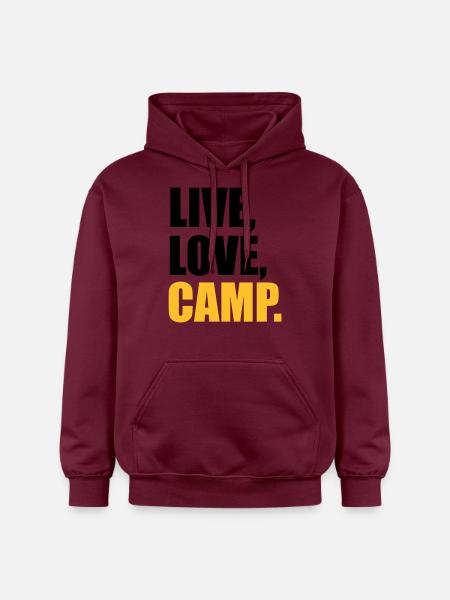camping - Gildan Unisex Softstyle® Midweight Hoodie - Maroon