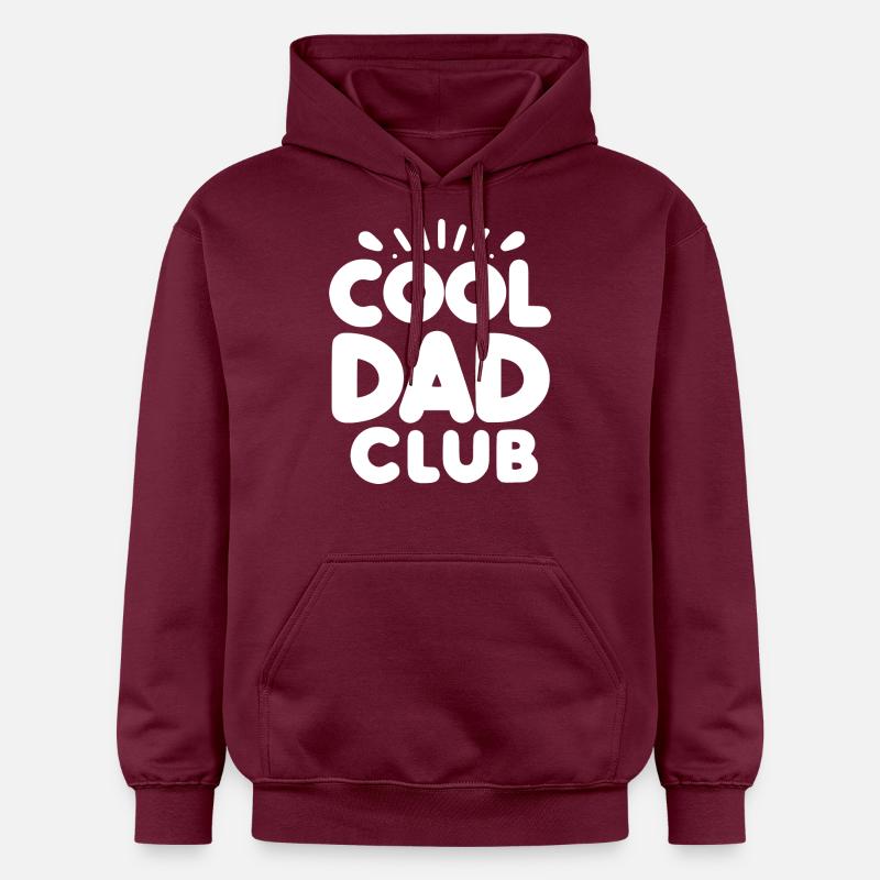 Club des pères cool - Sweat à capuche Softstyle® Gildan Unisexe - maroon
