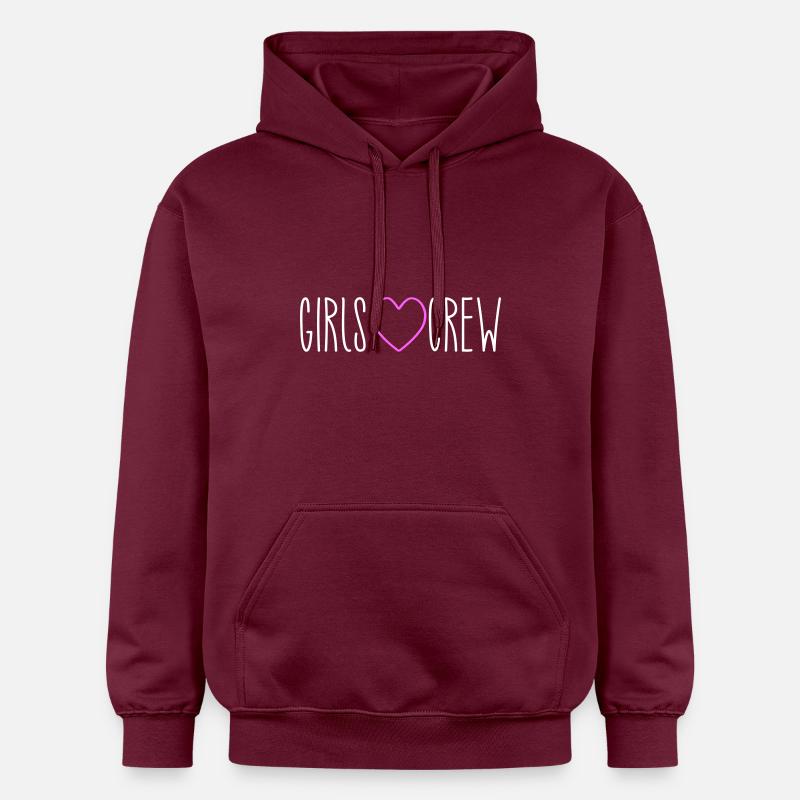 Coeur d’équipage filles - Sweat à capuche Softstyle® Gildan Unisexe - maroon