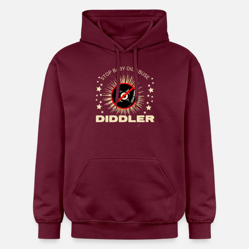 Escroc - Sweat à capuche Softstyle® Gildan Unisexe - maroon