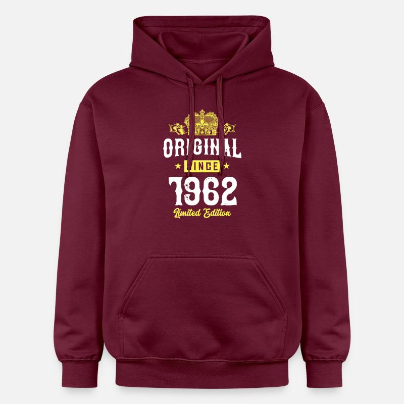 1962 Édition limitée - Sweat à capuche Softstyle® Gildan Unisexe - maroon