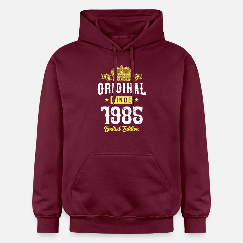 1985 Édition limitée - Sweat à capuche Softstyle® Gildan Unisexe - maroon