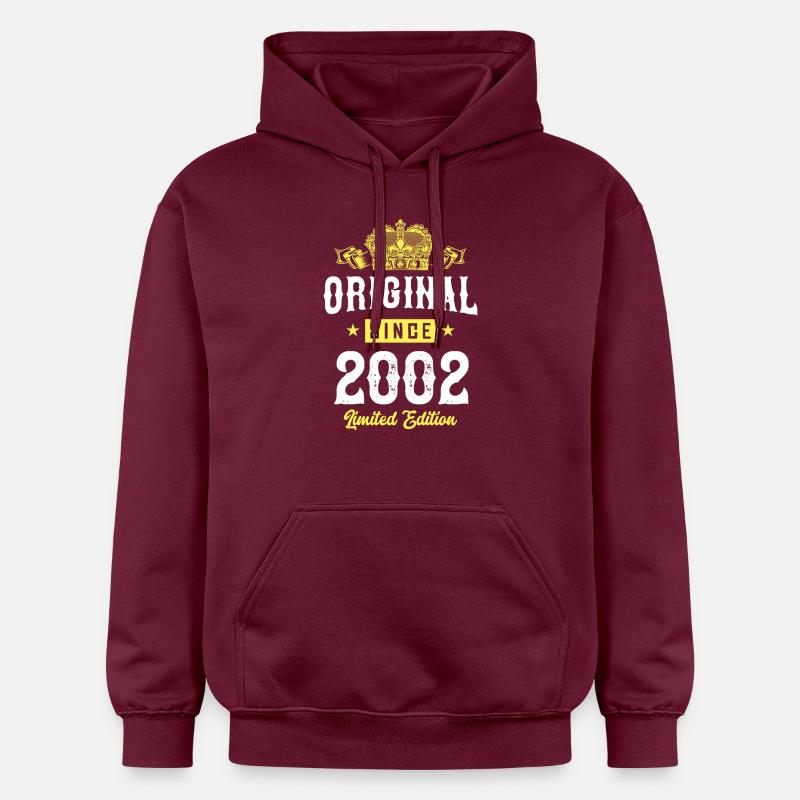 2002 Édition limitée - Sweat à capuche Softstyle® Gildan Unisexe - maroon