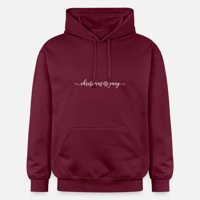 Équipe de Noël de Noël - Sweat à capuche Softstyle® Gildan Unisexe - maroon