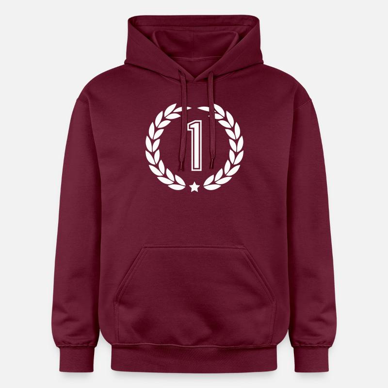 Couronne de laurier 1 - Sweat à capuche Softstyle® Gildan Unisexe - maroon