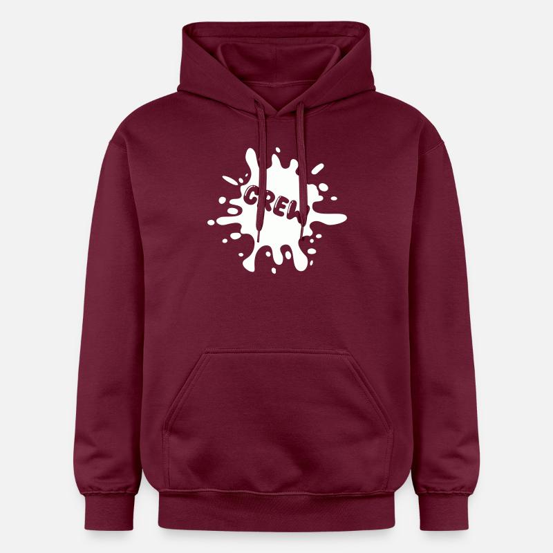 Éclaboussures d’équipage - Sweat à capuche Softstyle® Gildan Unisexe - maroon