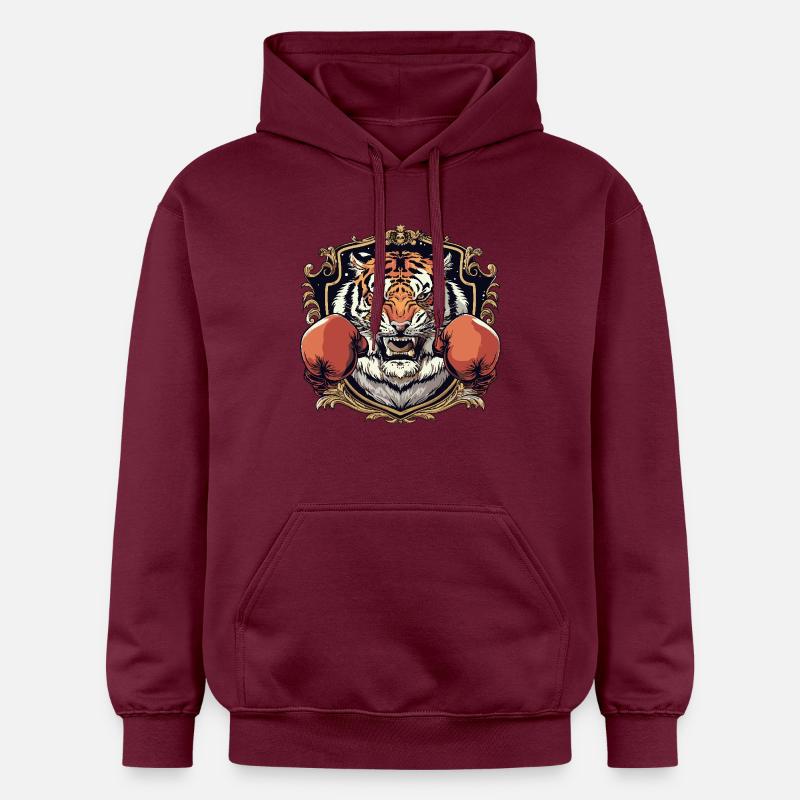 Tiger Boxer MMA - Sweat à capuche Softstyle® Gildan Unisexe - maroon