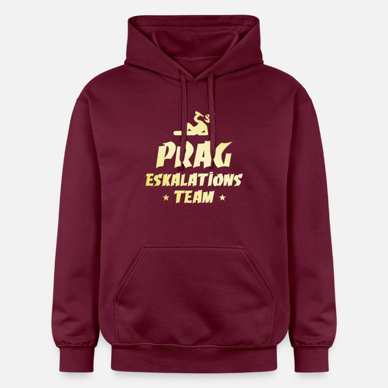 Escalade à Prague - Sweat à capuche Softstyle® Gildan Unisexe - maroon