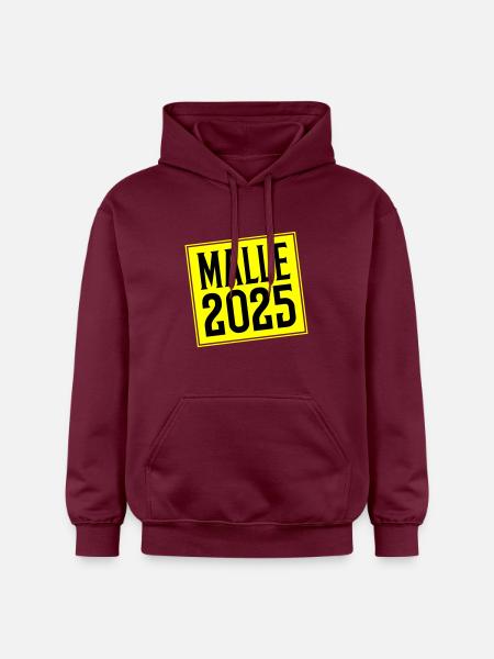 Malle 2025 - Gildan Unisex Softstyle® Midweight Hoodie - maroon