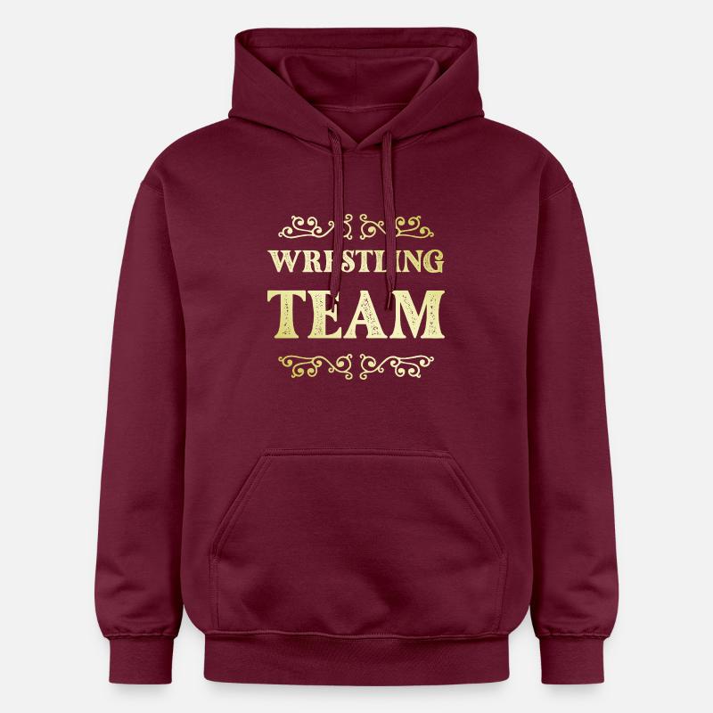 Équipe de lutte - Sweat à capuche Softstyle® Gildan Unisexe - maroon