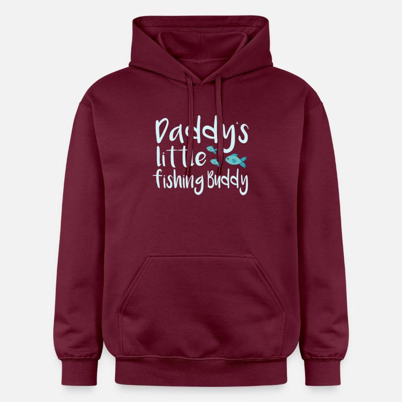 Bébé pêche papa - Sweat à capuche Softstyle® Gildan Unisexe - maroon