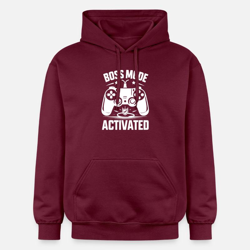 Mode Bos activé - Sweat à capuche Softstyle® Gildan Unisexe - maroon