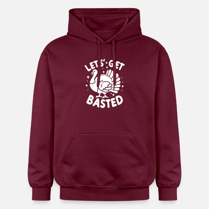 Faisons-nous arroser - Sweat à capuche Softstyle® Gildan Unisexe - maroon