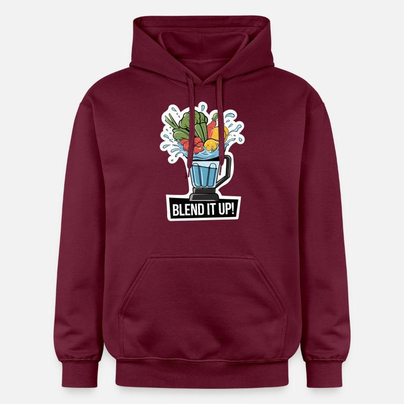 MÉLANGEZ-LE - Sweat à capuche Softstyle® Gildan Unisexe - maroon