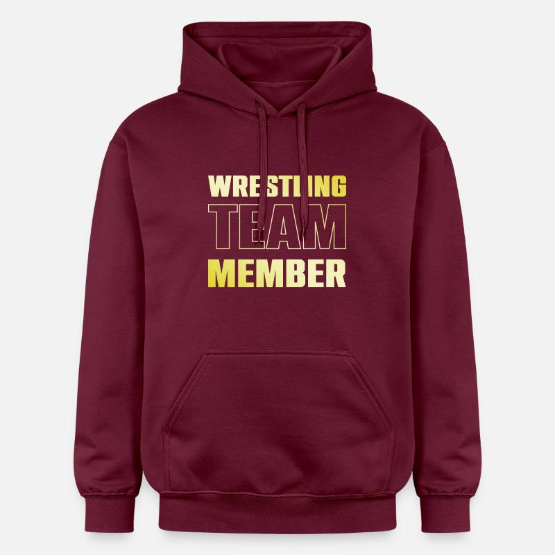 équipe de lutte - Sweat à capuche Softstyle® Gildan Unisexe - maroon