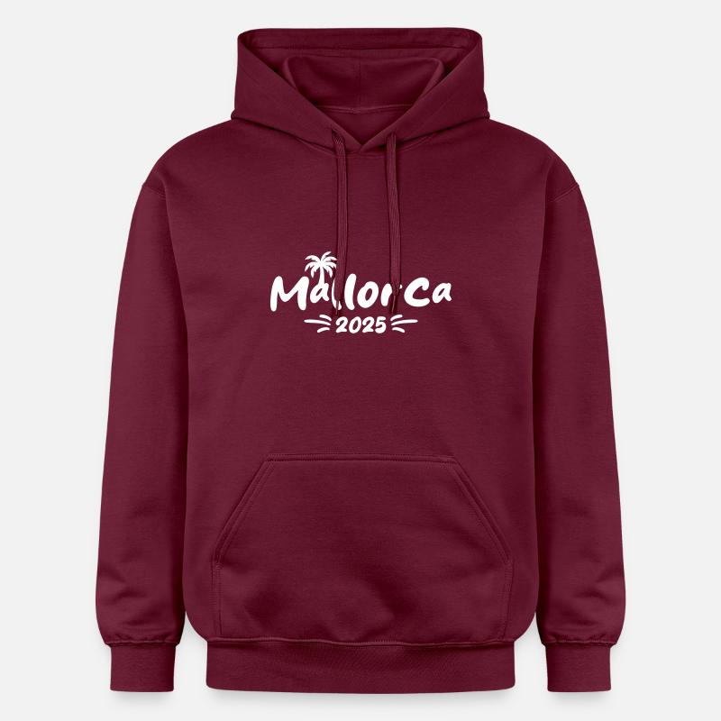 Majorque 2025 - Sweat à capuche Softstyle® Gildan Unisexe - maroon