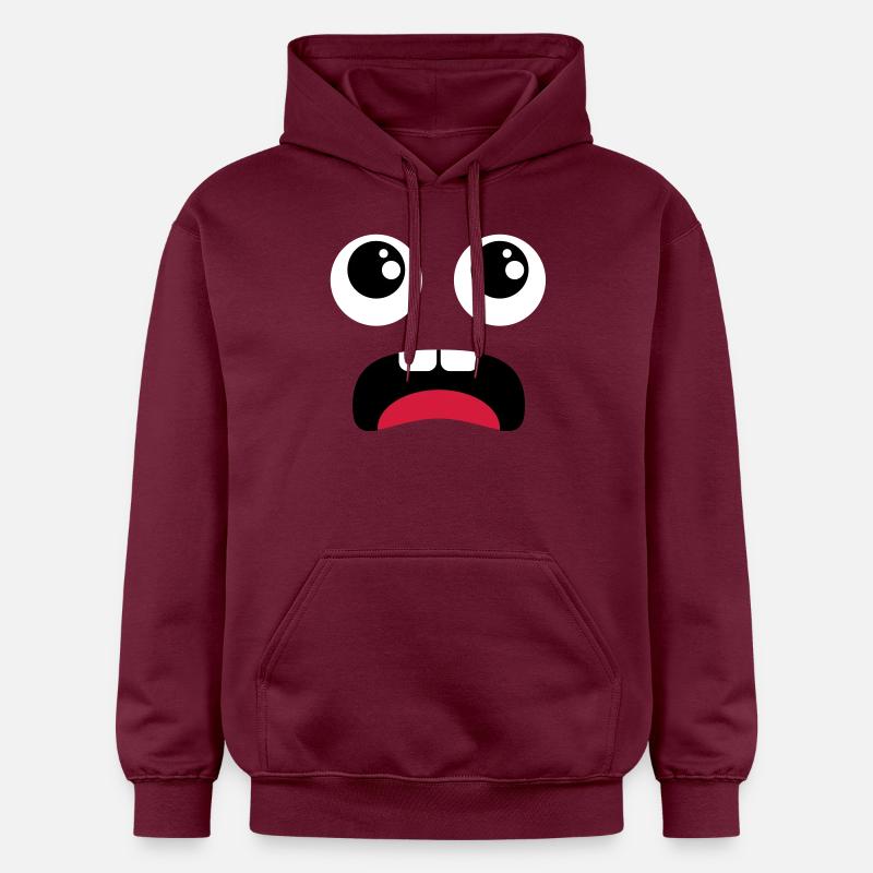 Surpris - comiqueSurpris - Comic - Sweat à capuche Softstyle® Gildan Unisexe - maroon