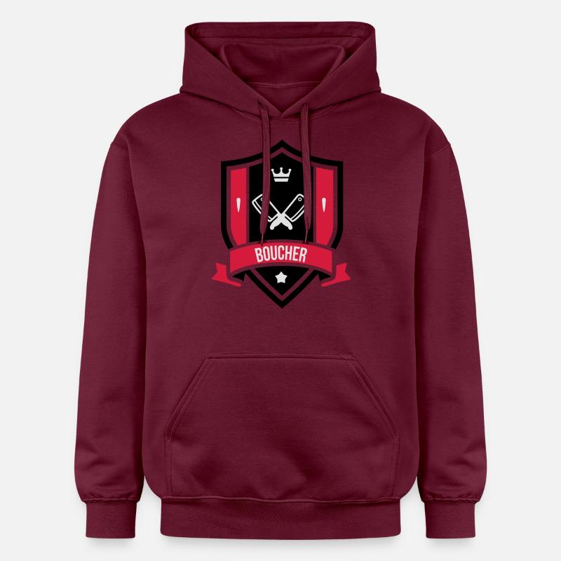 Boucher - Sweat à capuche Softstyle® Gildan Unisexe - maroon