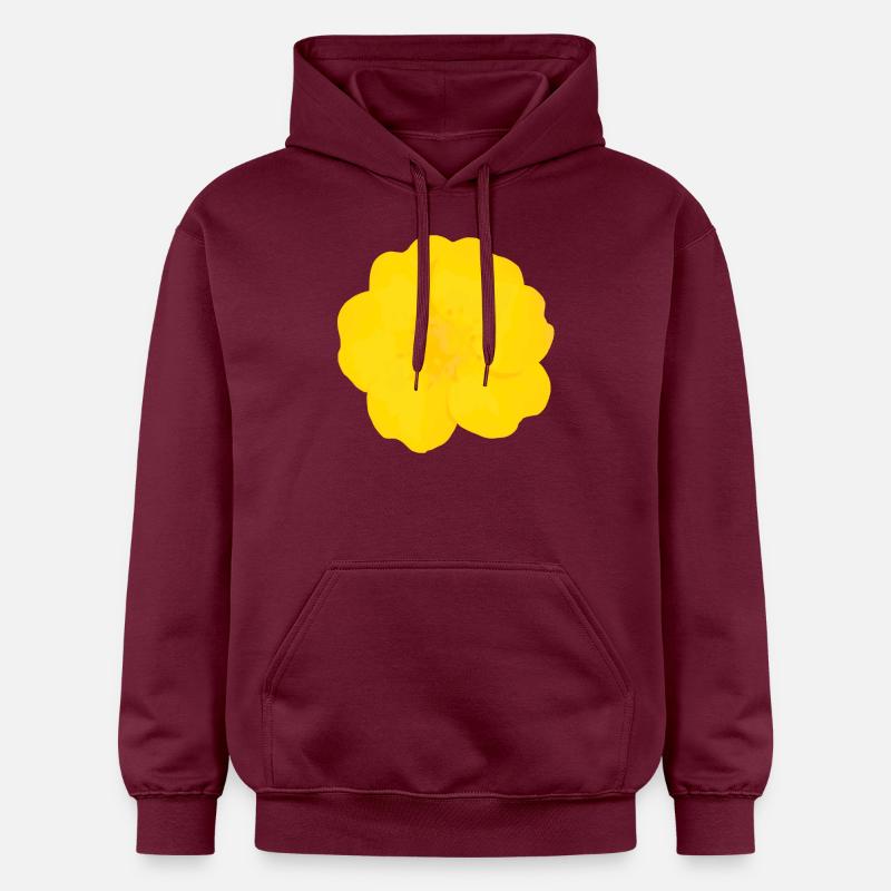 Buttercup Bold - Sweat à capuche Softstyle® Gildan Unisexe - maroon