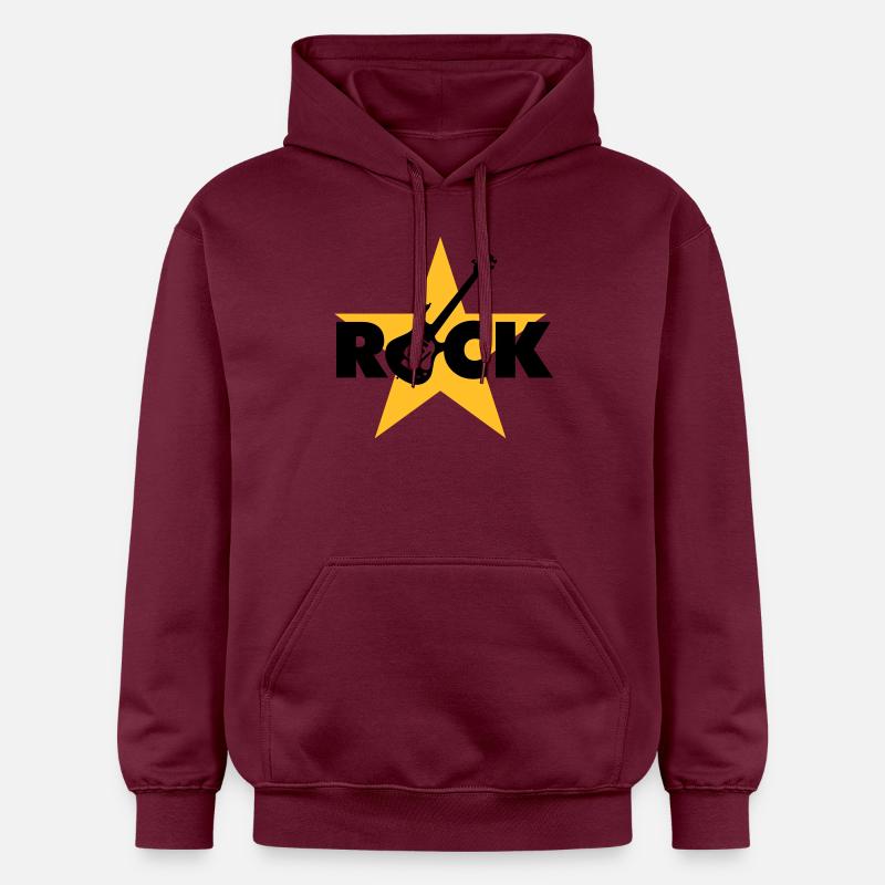 rock_star_042013_b_2c - Sweat à capuche Softstyle® Gildan Unisexe - maroon