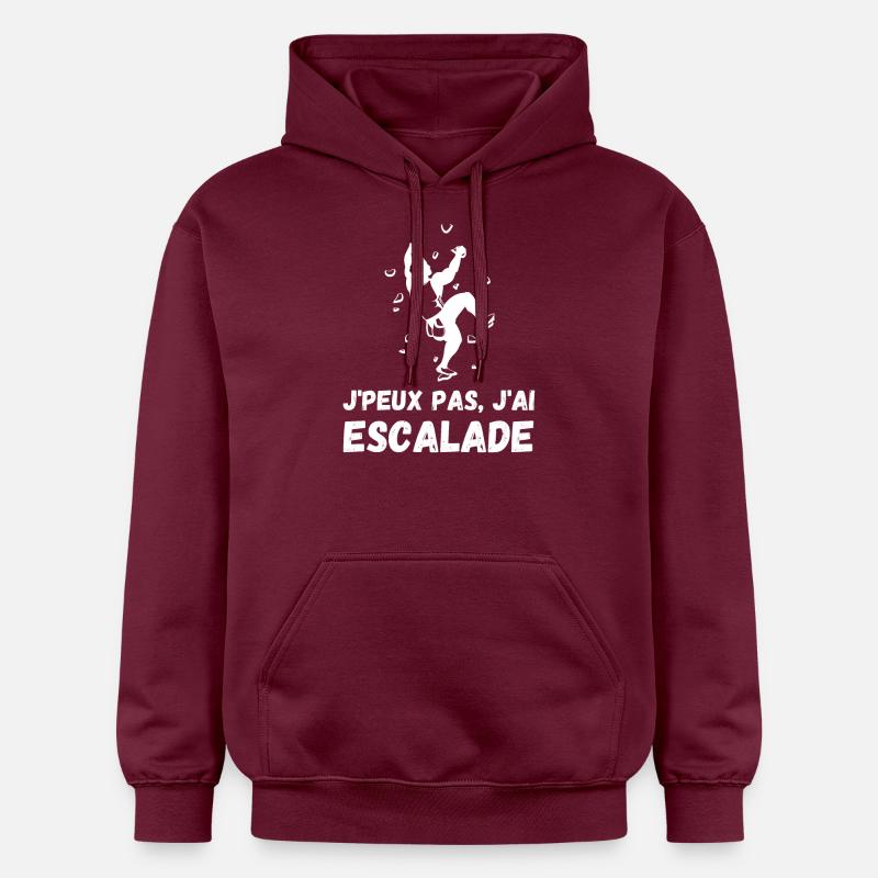 Escalade - Sweat à capuche Softstyle® Gildan Unisexe - maroon