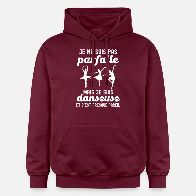 Danseuse parfaite - Sweat à capuche Softstyle® Gildan Unisexe - maroon