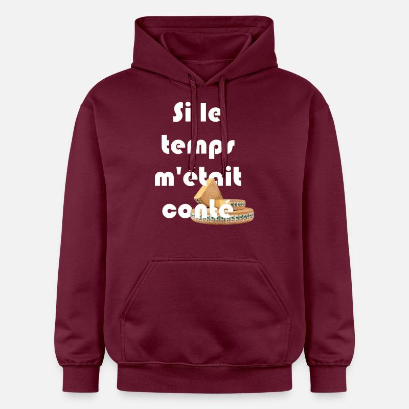 Comté - Sweat à capuche Softstyle® Gildan Unisexe - maroon