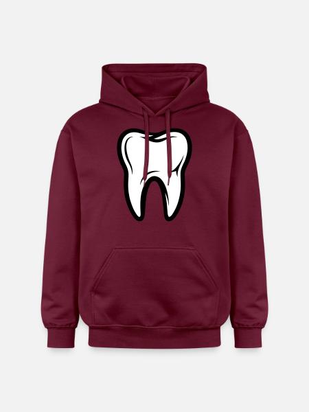 Zahn Symbol - Gildan Unisex Softstyle® Midweight Hoodie - Maroon