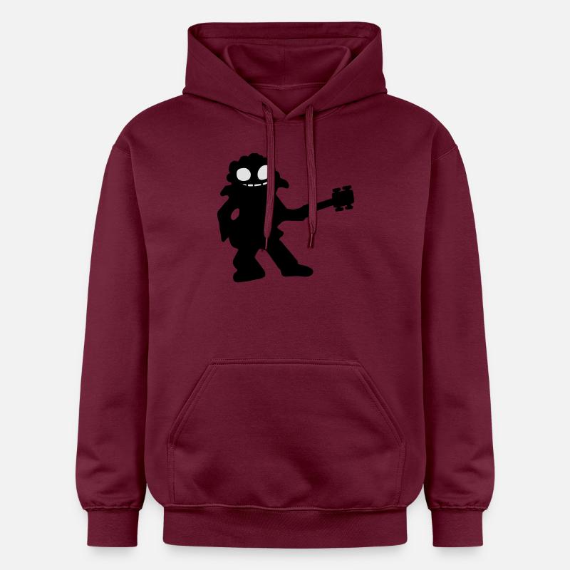 basse guitariste - Sweat à capuche Softstyle® Gildan Unisexe - maroon