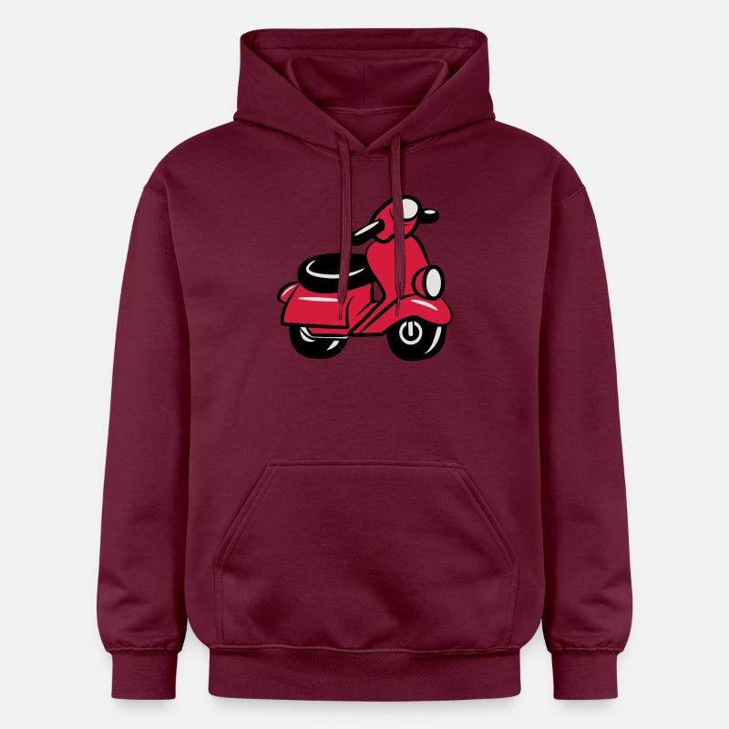 motorroller suess - Sweat à capuche Softstyle® Gildan Unisexe - maroon